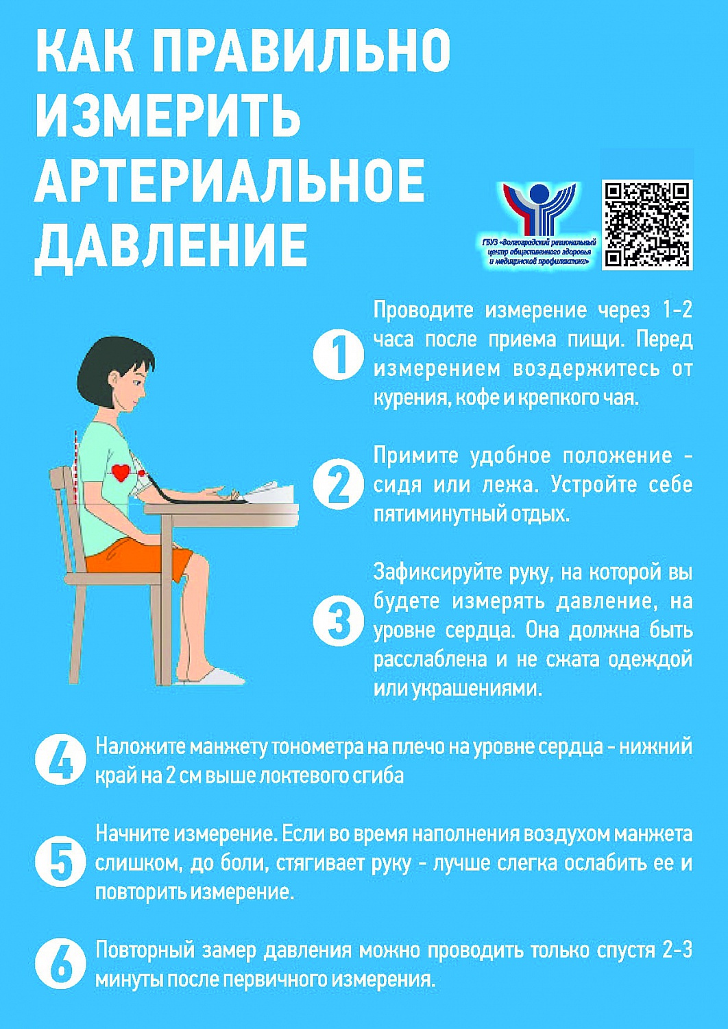 Информационно-пропагандистский материал по контролю артериального давления и профилактике сосудистых катастроф