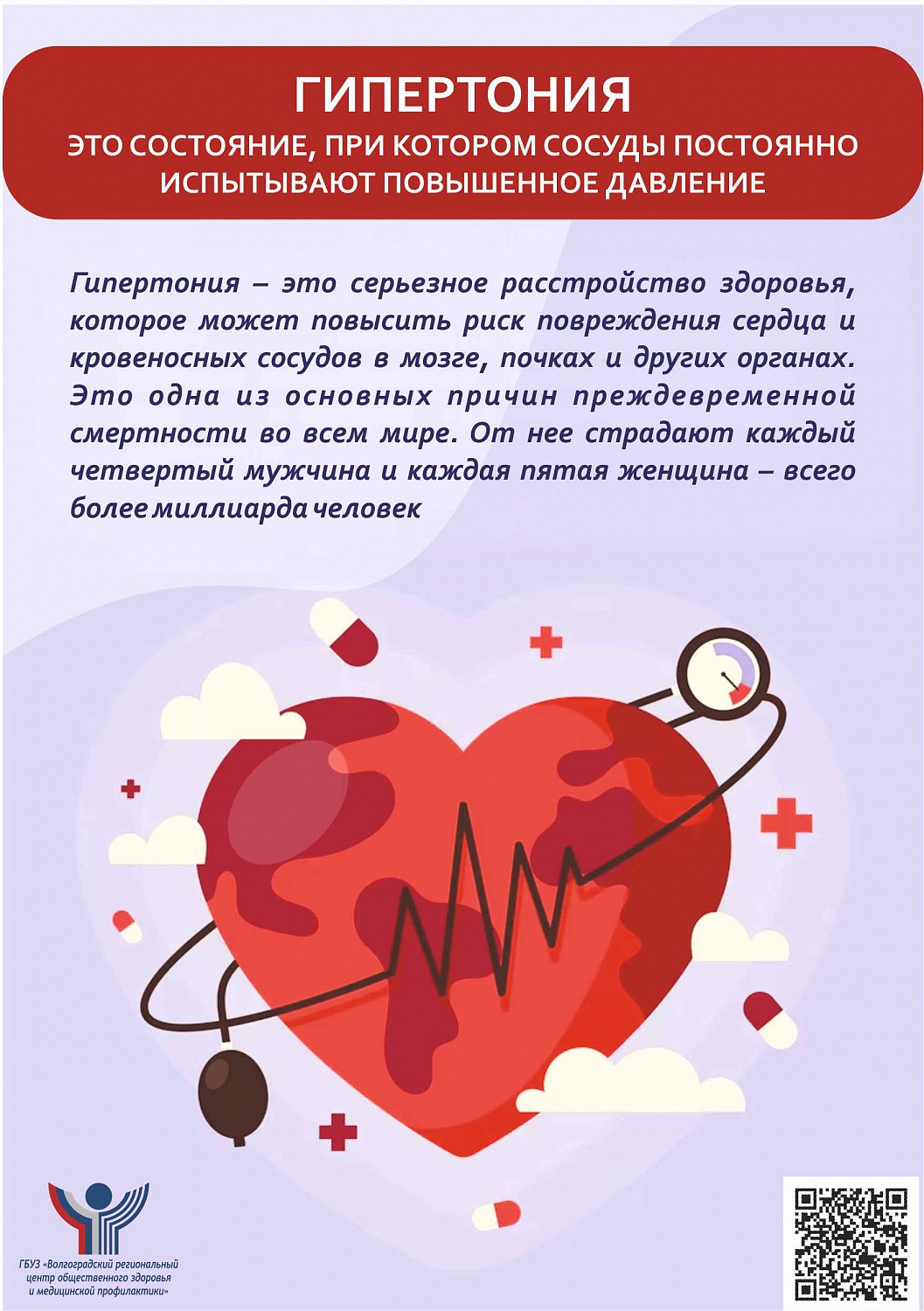 Информационно-пропагандистский материал по контролю артериального давления и профилактике сосудистых катастроф
