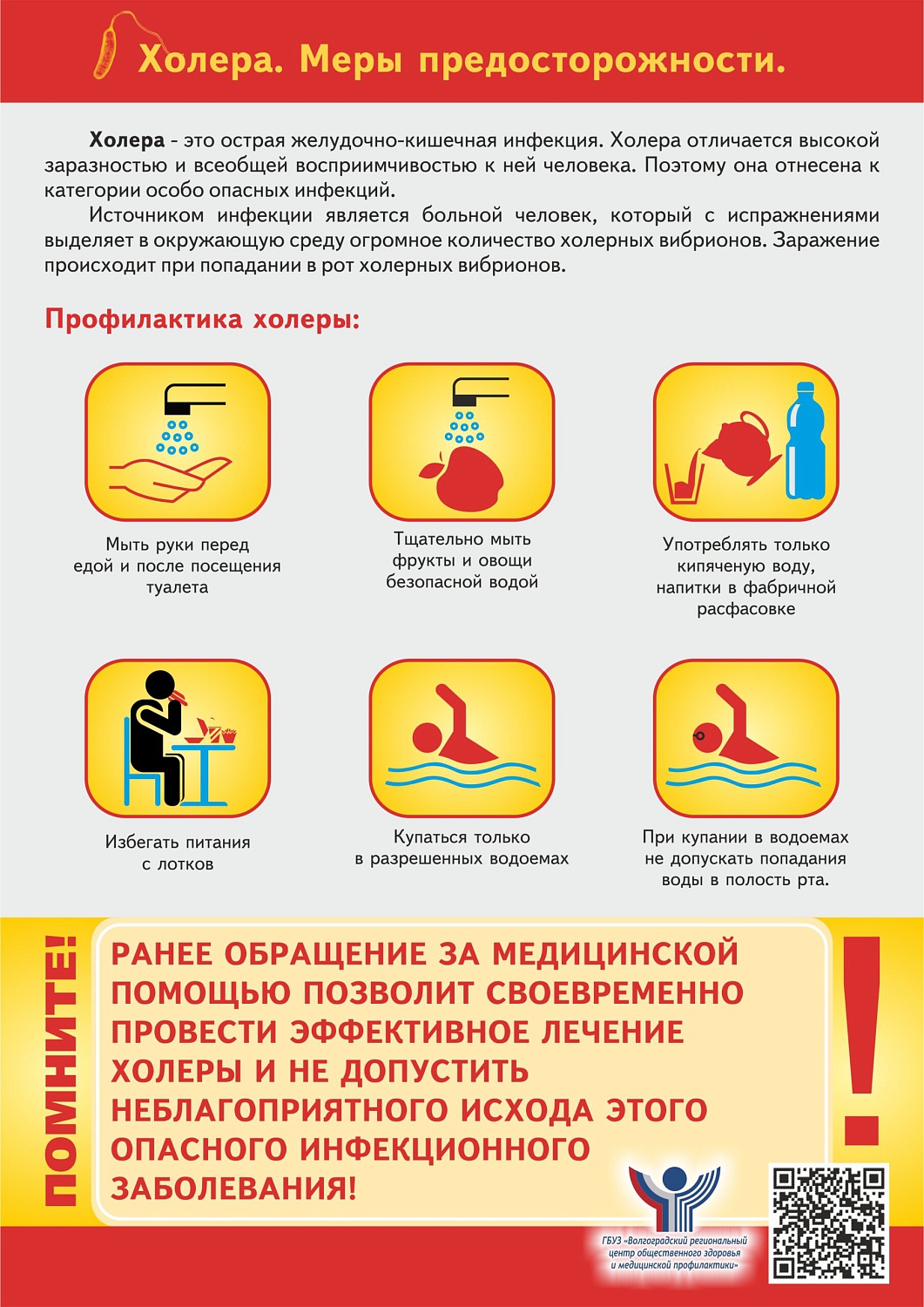 Безопасное лето: профилактика кишечных инфекций